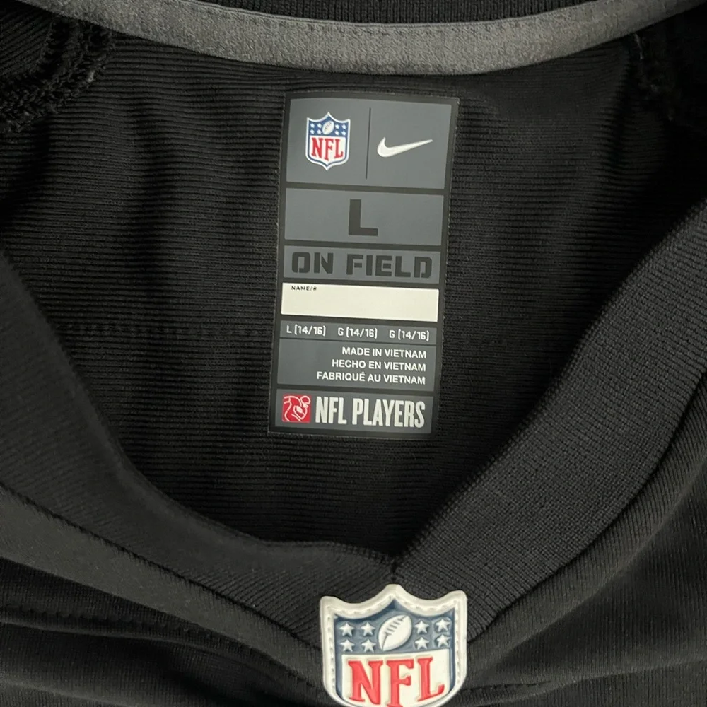 NFL Nike New York Jets Sauce‎ Gardner Black and Green Jersey Youth Large